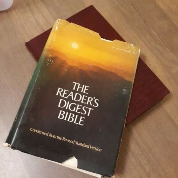 Vintage 1982 The Reader's Digest Bible Old & New Testament Hardcover - Picture 1 of 10